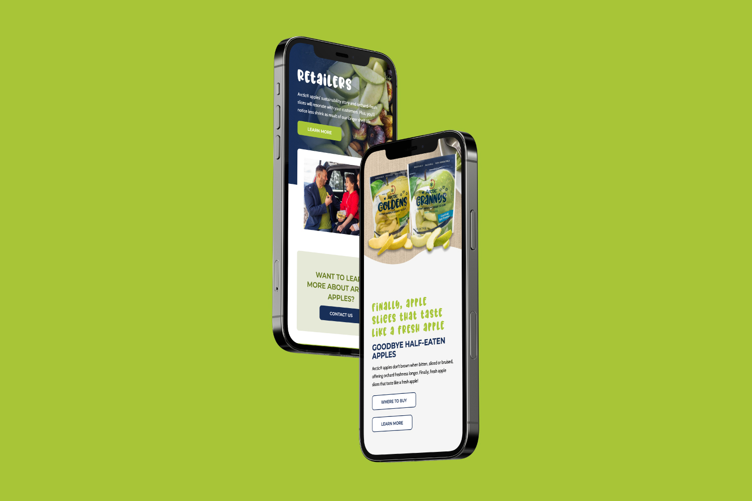 A biotech website design that had everyone cheering